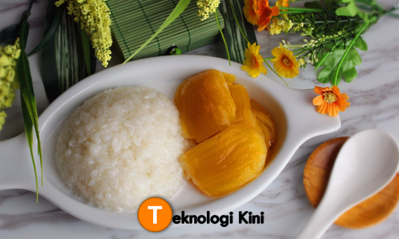 membuat mango sticky rice