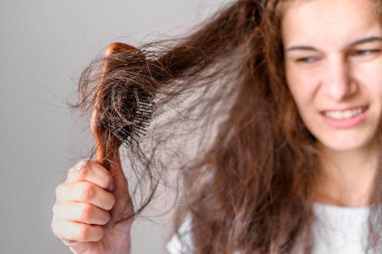 rambut kusut